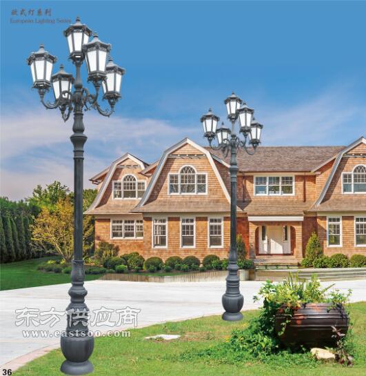欧式园林庭院灯与呼伦贝尔地域特色庭院灯 七度7du厂家产品赏析