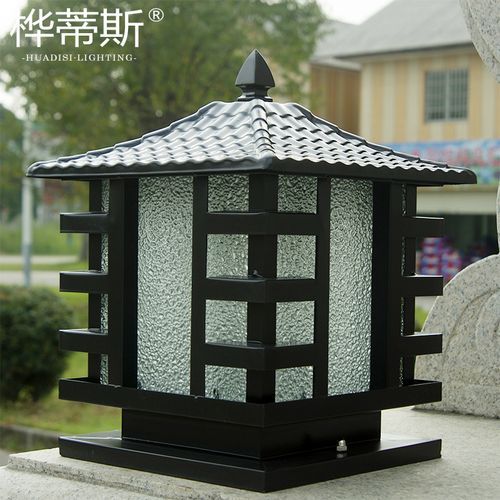 柱头灯户外围墙大门柱子院墙灯防水室外欧式花园别墅庭院灯工厂